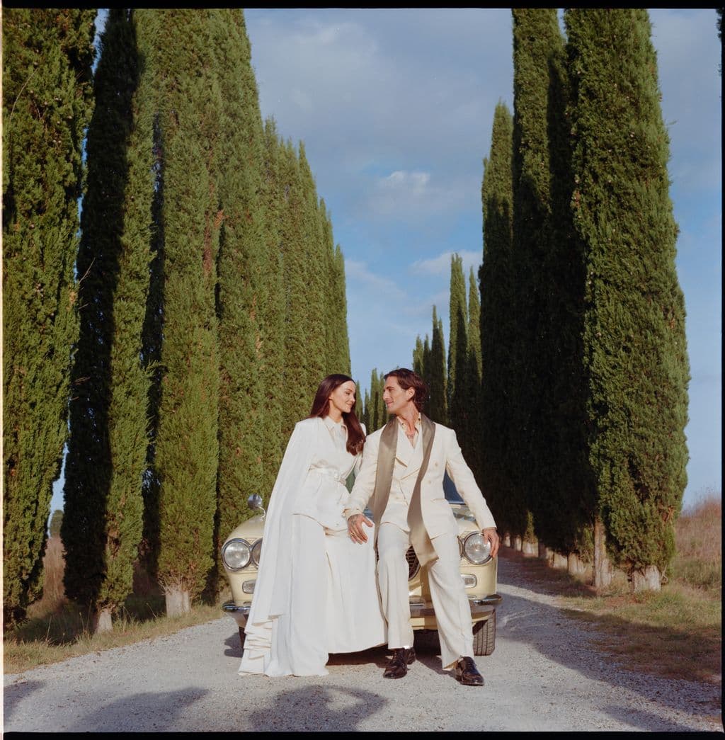 Dove Cameron's Valentino Veil Anchored Her Wedding to Damiano David in Tuscany